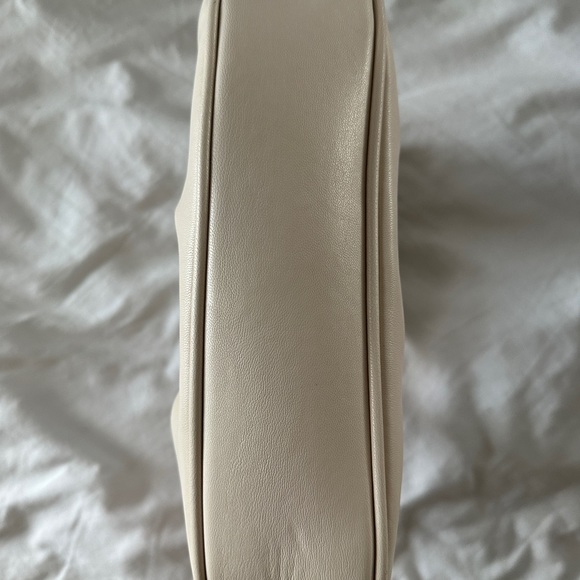 Ruched Ivory Bag - Picture 5 of 6